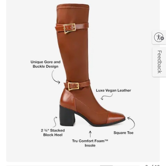 Gaibree Wide Calf Riding Boot - Picture 8 of 8